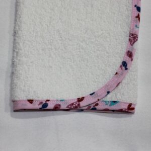 Purple Fish Facecloth - Microfiber / Polyester