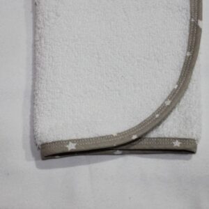 Stone with White Stars Full Burper – Microfiber / Polyester