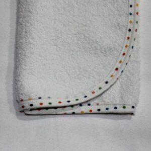 Medium Dots Half Burper – Microfiber / Polyester
