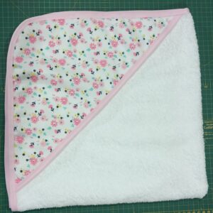 Flannel Insert Hooded Towel – 100% Cotton Towelling